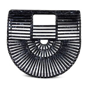 Cult Gaia Ark Mini Cutout Acrylic Top-Handle Bag